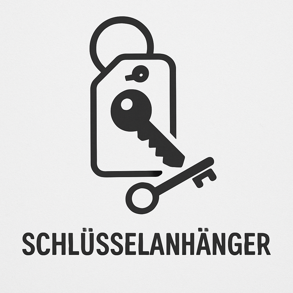 Gravierte Schlüsselanhänger – Dein täglicher Begleiter